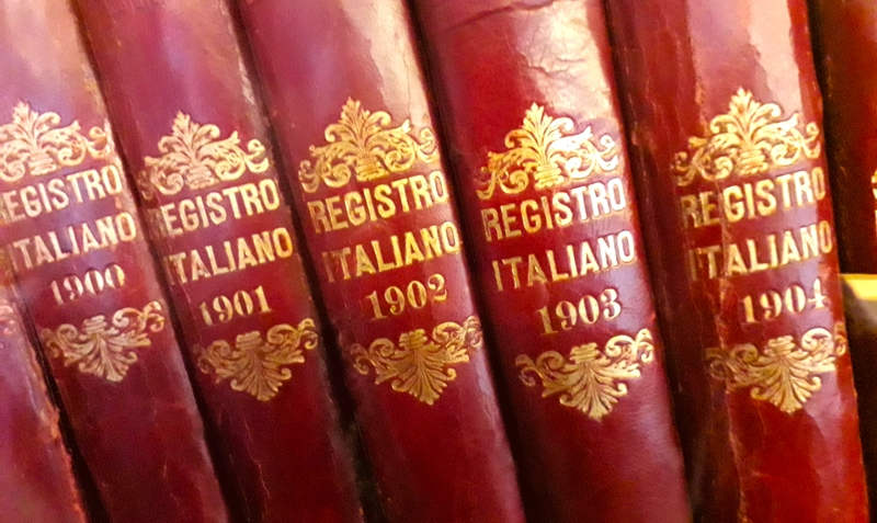 Libri registro primi novecento