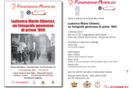 Ludovico Maria Chierici, un fotografo genovese di primo '900